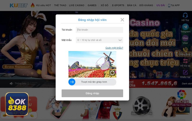 Đăng Nhập ok8388 - Truy cập đúng trang ok8388 chính thức
