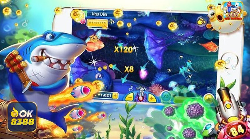 Bắn Cá Ok8388 - Liên hoàn và combo để nhân thưởng